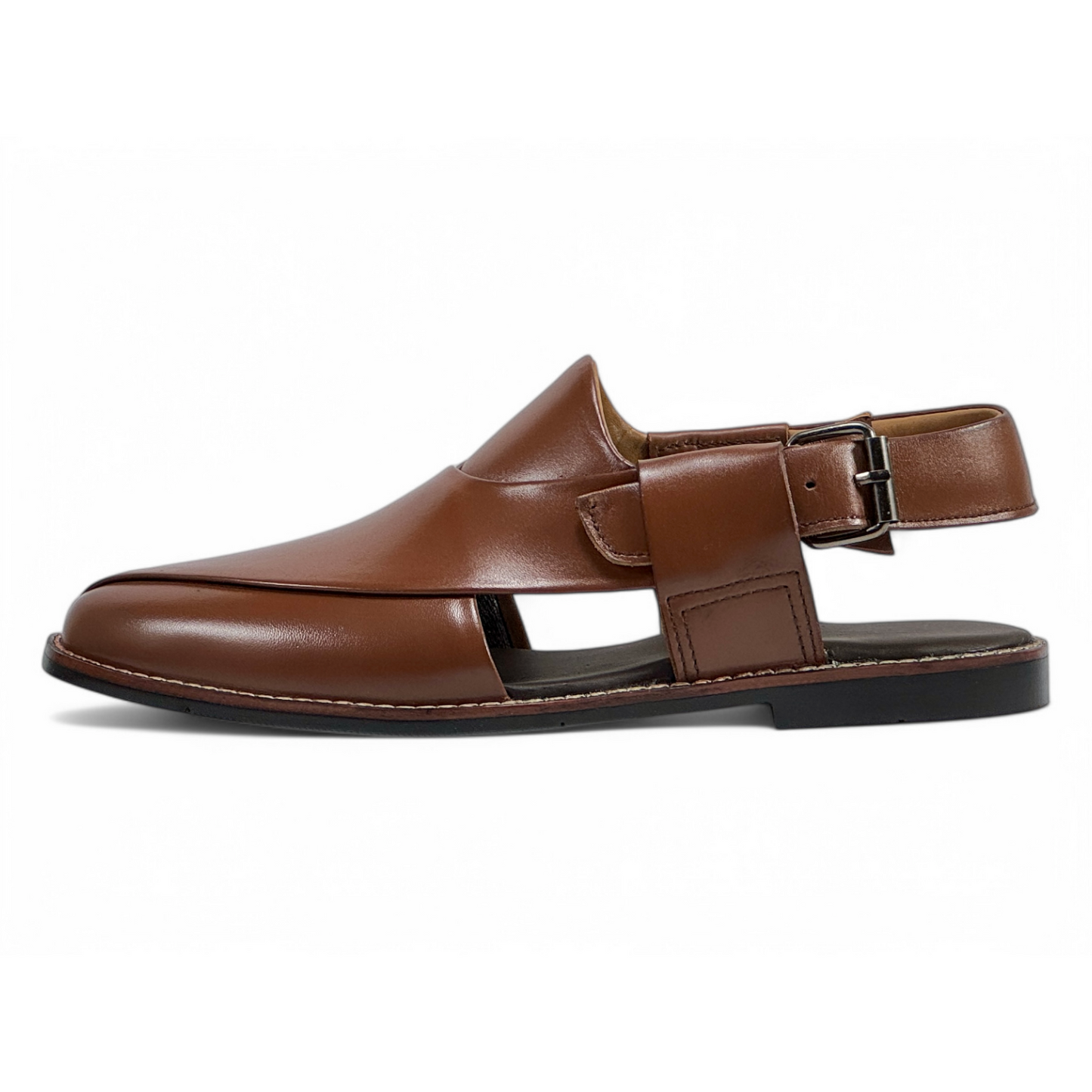 Men's Leather Comfortable Sandals/Peshawari Chappal