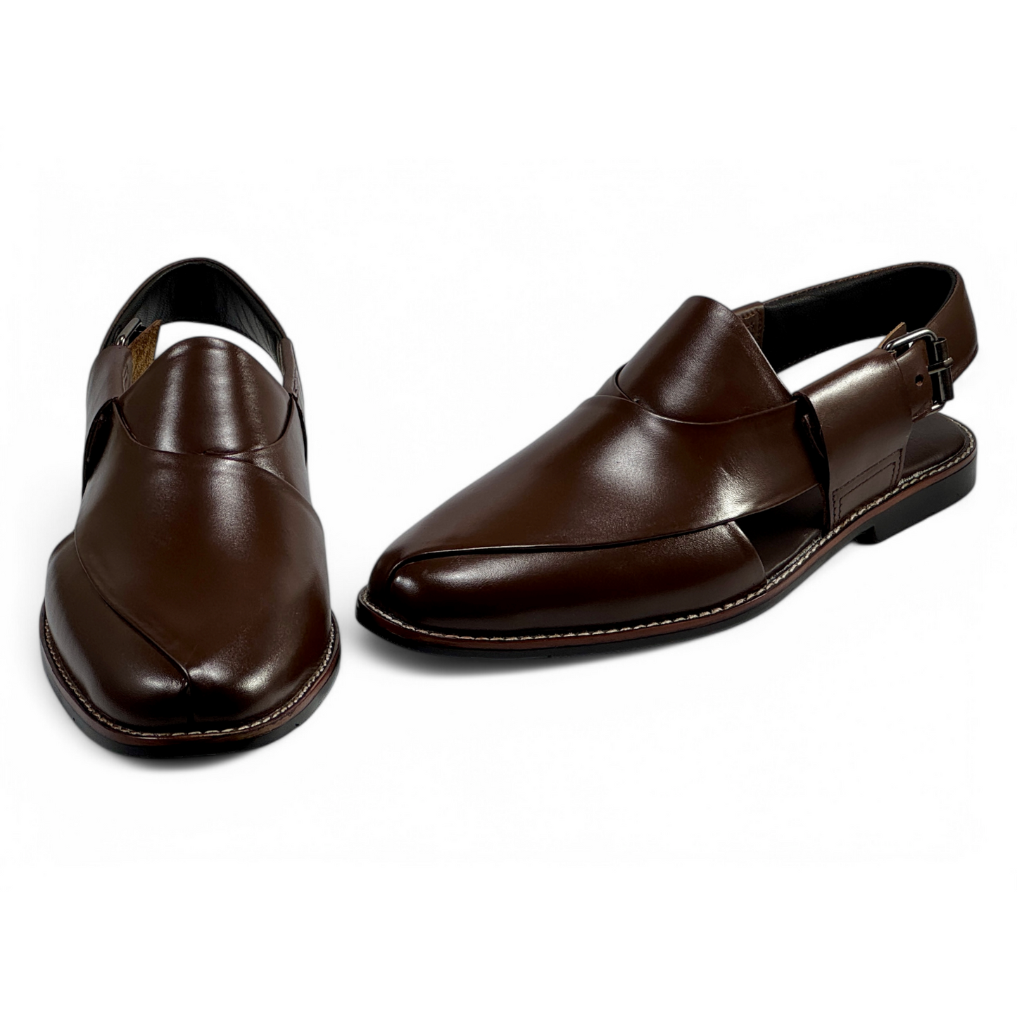 Men's Leather Comfortable Sandals/Peshawari Chappal