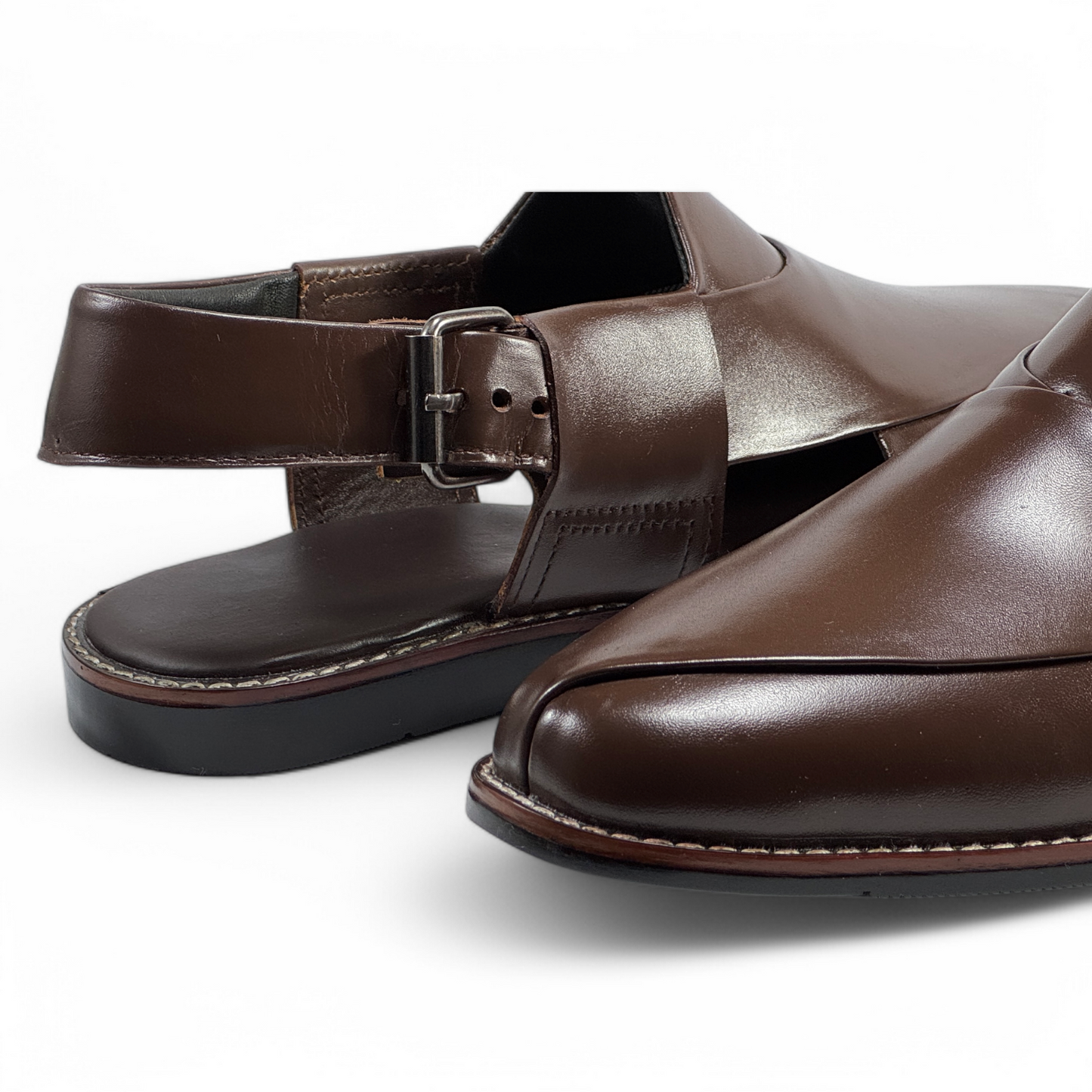 Men's Leather Comfortable Sandals/Peshawari Chappal